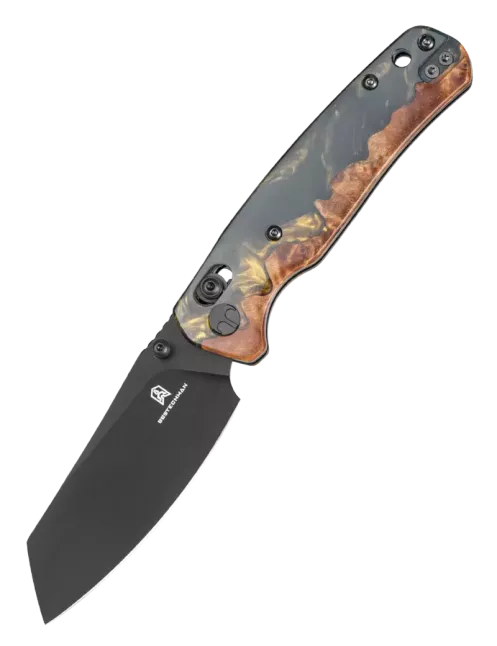Bestechman Cicada’s Wing BMK06-W-6 Folding Knife Wood Resin
