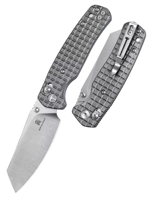 Bestechman Cicada’s Wing BMK06-S-1 Folding Knife Satin Grey PVD Bestechman Cicada’s Wing BMK06-S-1 Folding Knife Satin Grey PVD