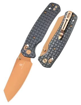 Bestechman Cicada’s Wing BMK06-S-3 – Couteau pliant PVD bronze noir