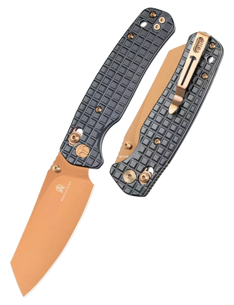 Bestechman Cicada’s Wing BMK06-S-3 Folding Knife Bronze PVD