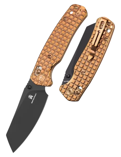 Bestechman Cicada’s Wing BMK06-S-4 Folding Knife Black PVD Bronze Bestechman Cicada’s Wing BMK06-S-4 Folding Knife Black PVD Bronze
