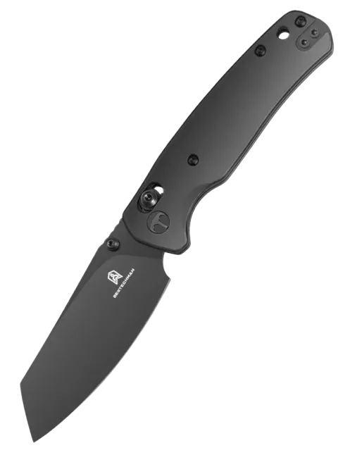 Bestechman Cicada’s Wing BMK06-S-8 Folding Knife DLC Mirror