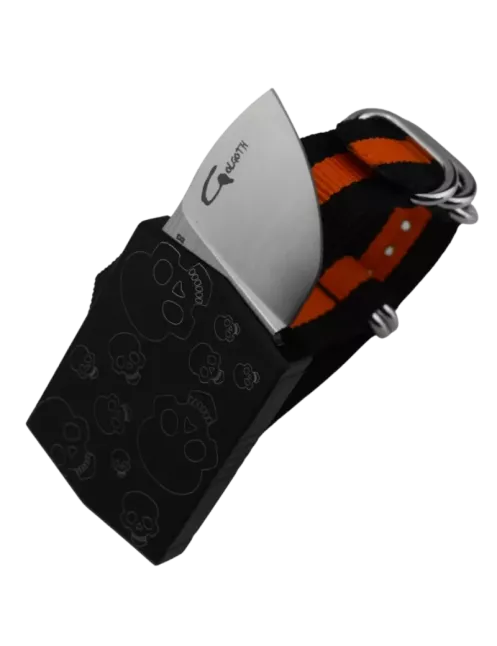 G15 Skull – Couteau OTF compact acier D2 aluminium anodisé