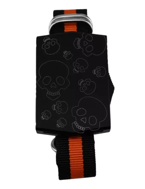 G15 Skull – Couteau OTF compact acier D2 aluminium anodisé