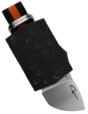 G15 Skull – Couteau OTF compact acier D2 aluminium anodisé