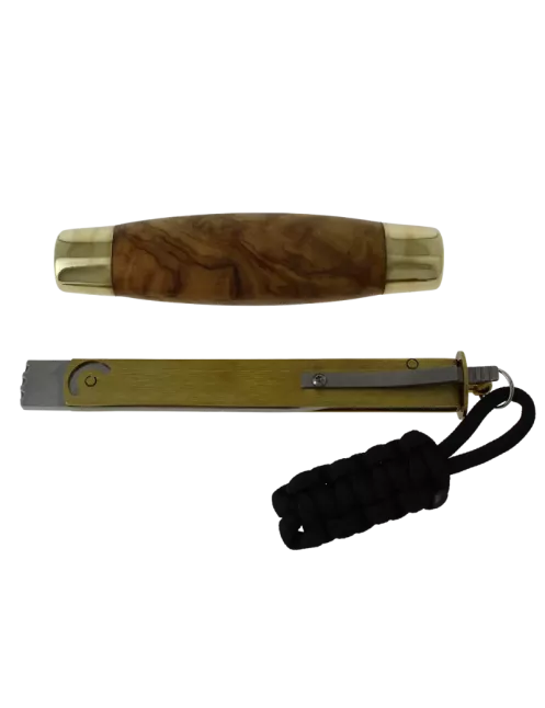 BOREAL BLG – Couteau tonneau manche genévrier