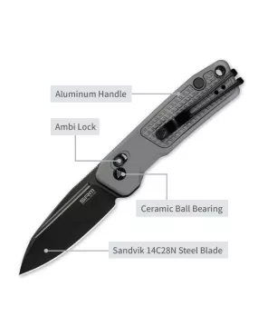 SRM Scout 7229-AK Knife – D2 Steel & G10
