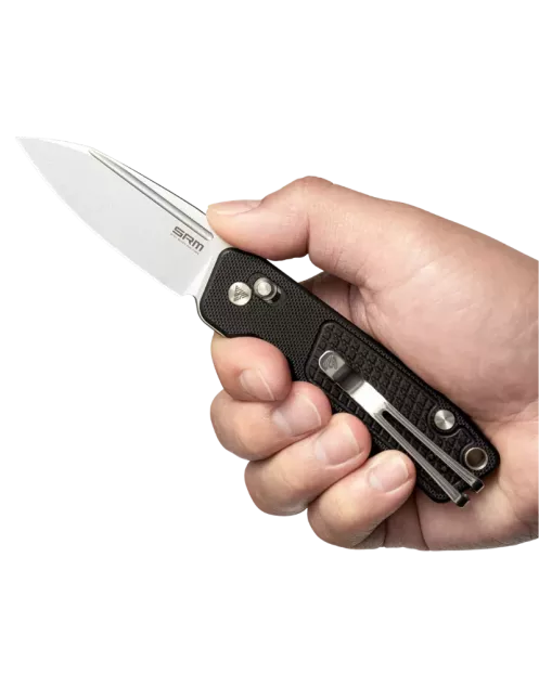 Couteau EDC SRM Scout 7229-GB – 14C28N & Ambi Lock