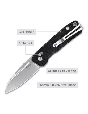 Couteau EDC SRM Scout 7229-GB – 14C28N & Ambi Lock