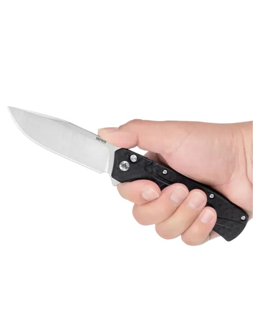 Couteau EDC SRM 221X-GB – Bowie 14C28N & Button Lock