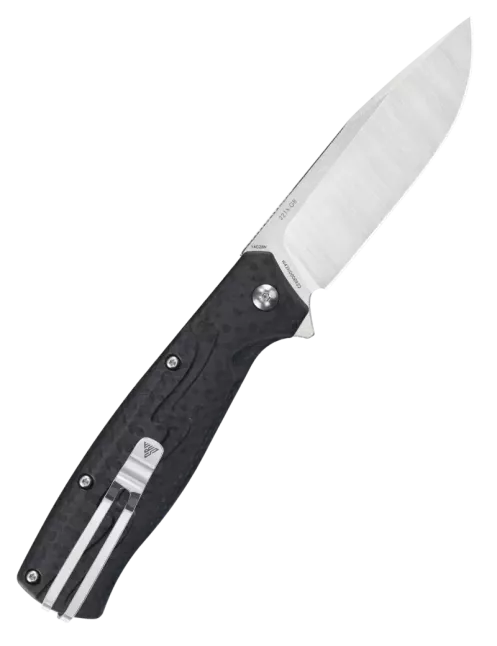 Couteau EDC SRM 221X-GB – Bowie 14C28N & Button Lock