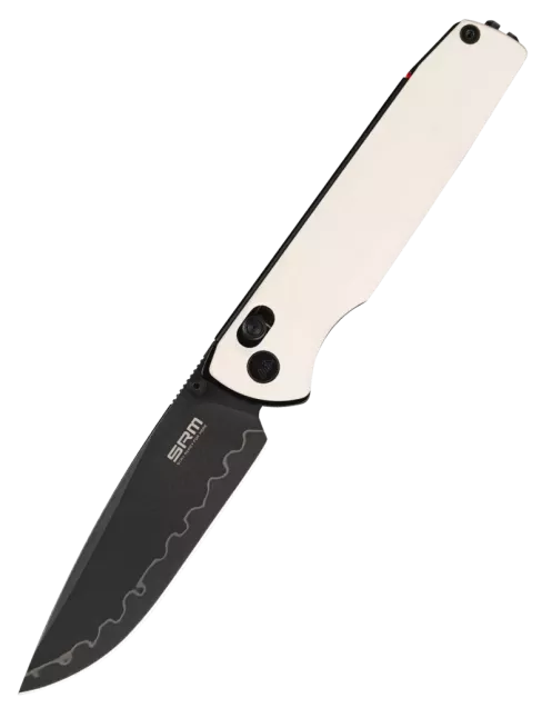 Couteau EDC SRM Terrier 258L-GT2 – acier laminé 140Cr