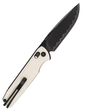 Couteau EDC SRM Terrier 258L-GT2 – acier laminé 140Cr