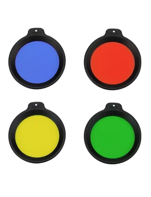Filtres lampe Fenix AOF-18 | Kit multicolore Fenix HT18 / HT18R