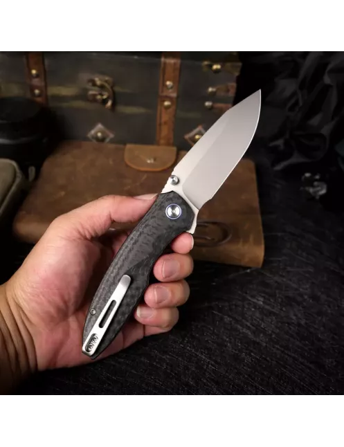 Remette Cool Whale RTCL-GN1 Folding Knife 14C28N Flipper