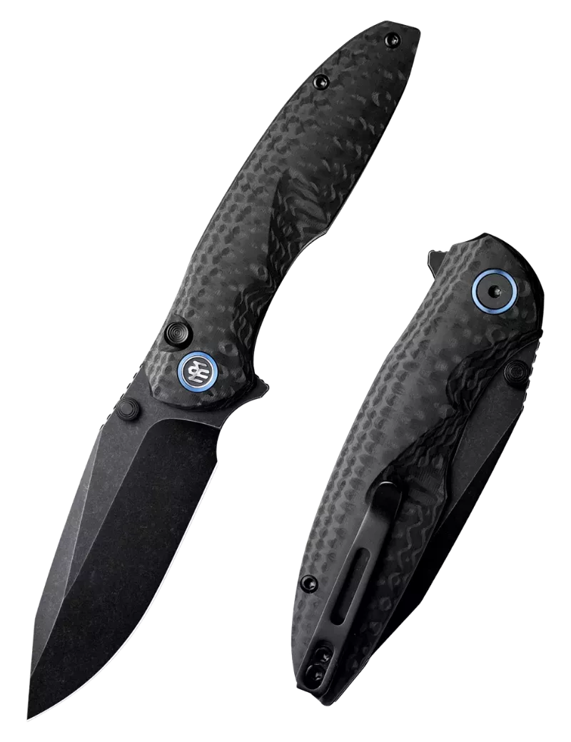 Remette Cool Whale RTCL-GN2 Folding Knife Blackwash 14C28N