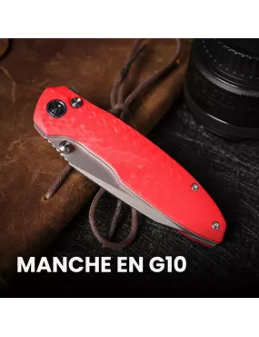 Remette Cool Whale RTCL-GN3 Folding Knife 14C28N Flipper