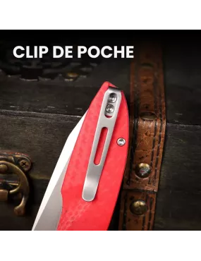 Remette Cool Whale RTCL-GN3 Folding Knife 14C28N Flipper