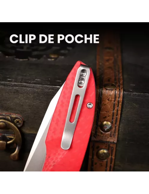 Remette Cool Whale RTCL-GN3 Folding Knife 14C28N Flipper