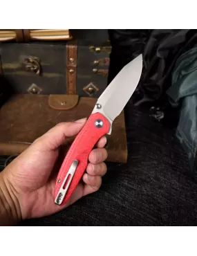 Remette Cool Whale RTCL-GN3 Folding Knife 14C28N Flipper
