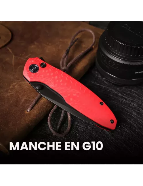 Remette Cool Whale RTCL-GN4 Folding Knife Blackwash 14C28N