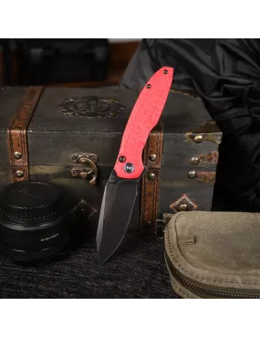 Remette Cool Whale RTCL-GN4 Folding Knife Blackwash 14C28N