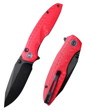 Couteau pliant Remette RTCL-GN4 Cool Whale Blackwash 14C28N