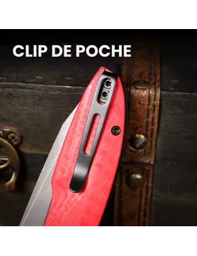 Remette Cool Whale RTCL-GN4 Folding Knife Blackwash 14C28N