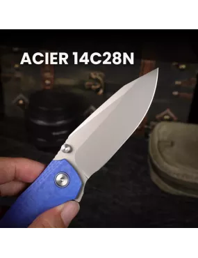 Remette Cool Whale RTCL-GN5 Folding Knife 14C28N Beadblast
