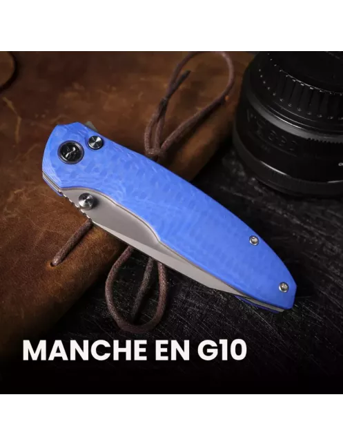 Couteau pliant Remette RTCL-GN5 Cool Whale 14C28N Beadblast
