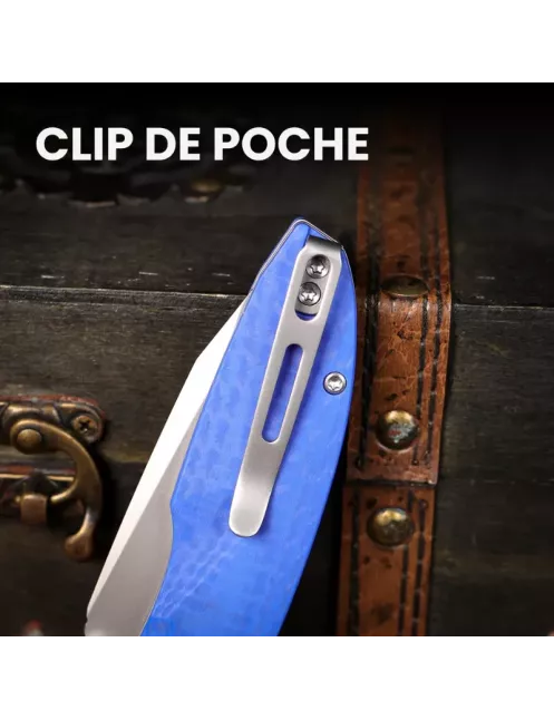 Remette Cool Whale RTCL-GN5 Folding Knife 14C28N Beadblast