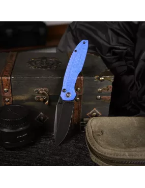 Remette Cool Whale RTCL-GN6 Folding Knife Blackwash 14C28N