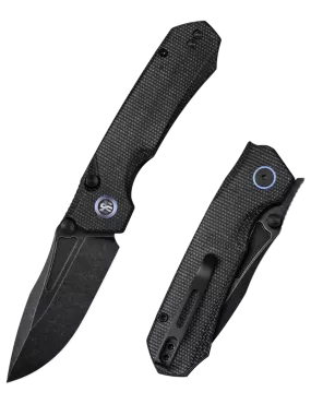 Couteau pliant Remette RT-Rhino MC25B | 14C28N Micarta