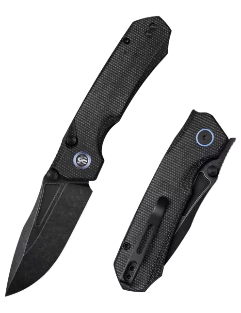 Couteau pliant Remette RT-Rhino MC25B | 14C28N Micarta