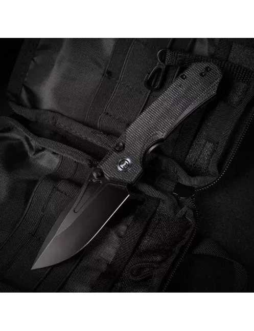 Remette RT-Rhino MC25B Folding Knife | 14C28N Micarta