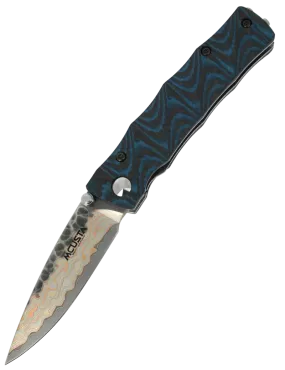 Mcusta MC33C FGB&B Folding Knife | Damascus V-Toku Limited Edition