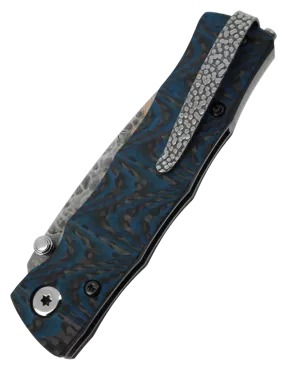 Couteau pliant Mcusta MC33C FGB&B | Damas V-Toku Édition Limitée