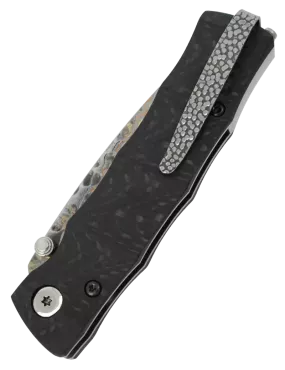 Mcusta MC33C FGB&G Folding Knife | Damascus V-Toku Limited Edition