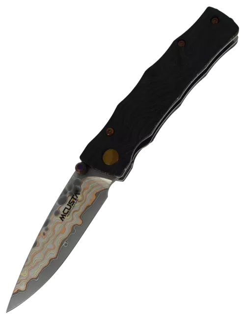 MCUSTA MC33C SG10 Folding Knife | Damascus V-Toku Limited Edition