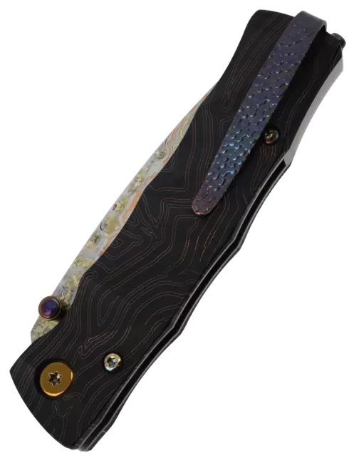 MCUSTA MC33C SG10 Folding Knife | Damascus V-Toku Limited Edition