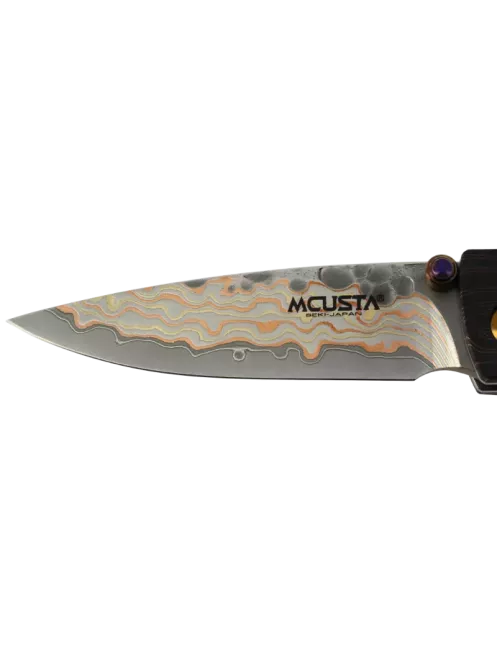 MCUSTA MC33C SG10 Folding Knife | Damascus V-Toku Limited Edition