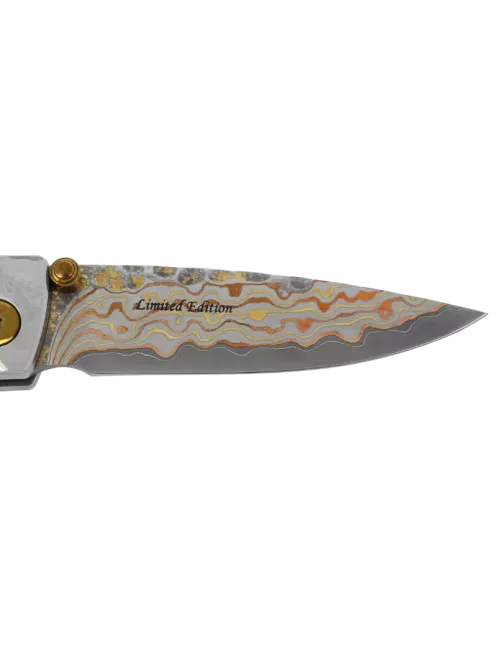 Couteau pliant Mcusta MC-33TD | Damas V-Toku Série Limitée