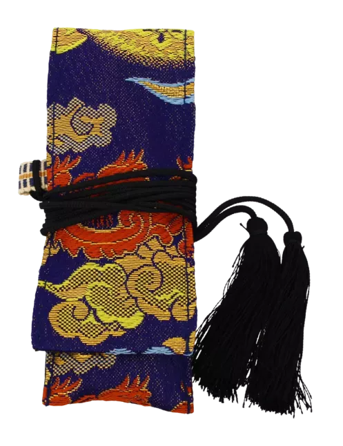 Mcusta MC114RD-R Raijin Folding Knife | Damascus V-Toku Limited Editio