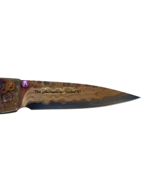Couteau pliant Mcusta MC114RD-F Fujin | Damas V-Toku Série Limitée