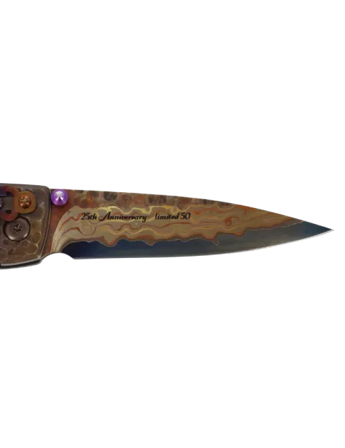 Mcusta MC114RD-F Fujin Folding Knife | Damascus V-Toku Limited Edition