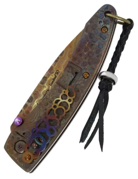 Couteau pliant Mcusta MC114RD-F Fujin | Damas V-Toku Série Limitée
