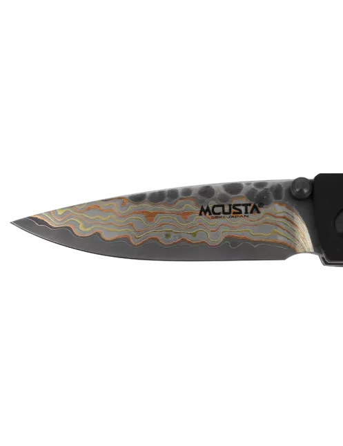 MCUSTA MC-33C NB Folding Knife | Damascus V-Toku Limited Edition