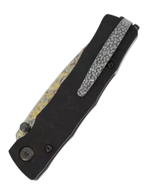 Couteau pliant MCUSTA MC-33C NB | Damas V-Toku Série Limitée