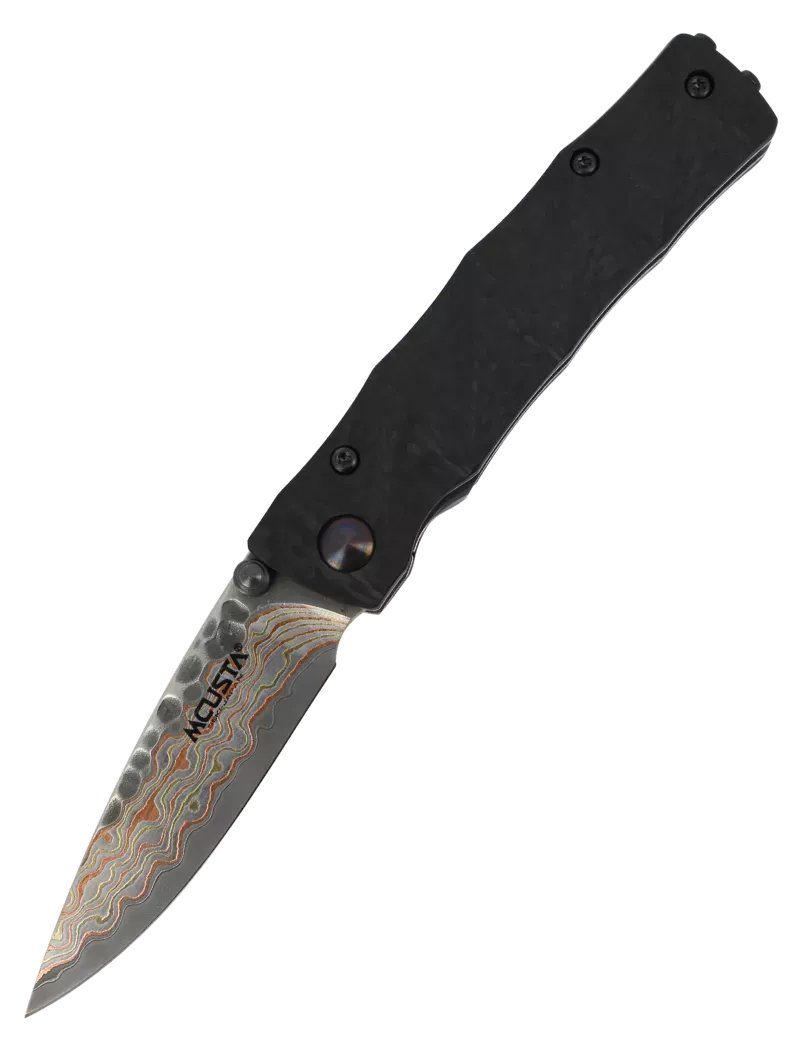 Couteau pliant MCUSTA MC-33C NB | Damas V-Toku Série Limitée