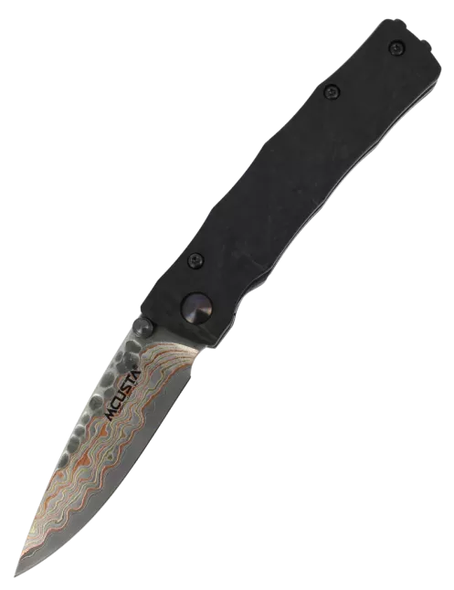 Couteau pliant MCUSTA MC-33C NB | Damas V-Toku Série Limitée